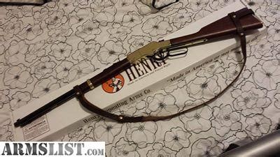 ARMSLIST - For Sale: Henry Golden Boy .22lrlr with custom leather ...