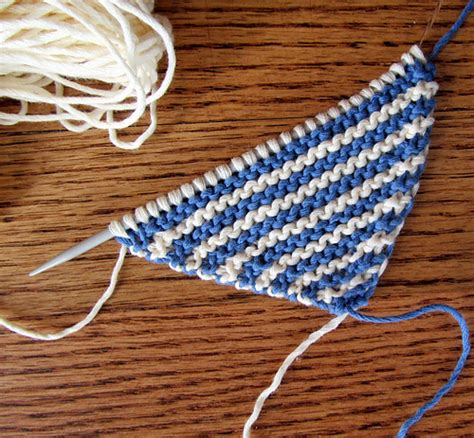 Ravelry Killarney Stripe Washcloth Pattern By Theresa Schabes