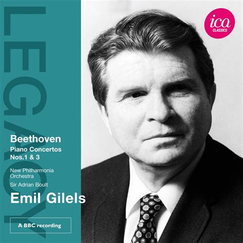 Emil Gilels – ICA Classics