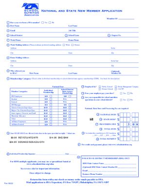 Fillable Online State Membership Applications Fax Email Print PdfFiller