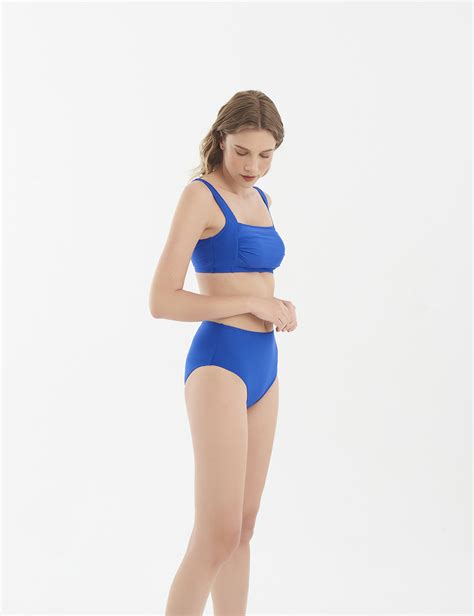 Mavi Yüksek Bel Bikini Altı T H Marks Spencer