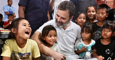 Manipur Needs Peace Rahul Gandhi After Meeting Governor