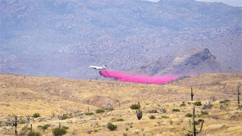 Catahoula Fire Burns In Arizonas Tonto National Forest