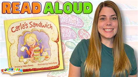 🥪 Read Aloud Books For Children Carlas Sandwich By Debbie Herman And