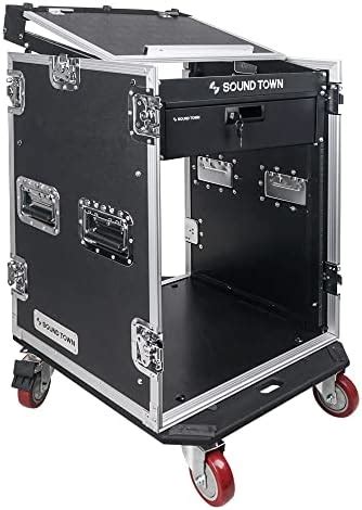 Amazon Sound Town 14U PA DJ Pro Audio Rack Road ATA Case With 11U