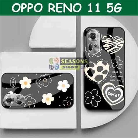 Jual Softcase Kaca Oppo Reno 11 5G Terbaru 2024 Full Cover Pelindung