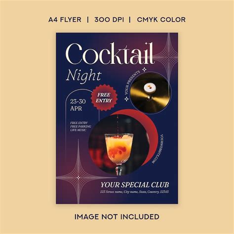 Cocktails Flyer Images - Free Download on Freepik