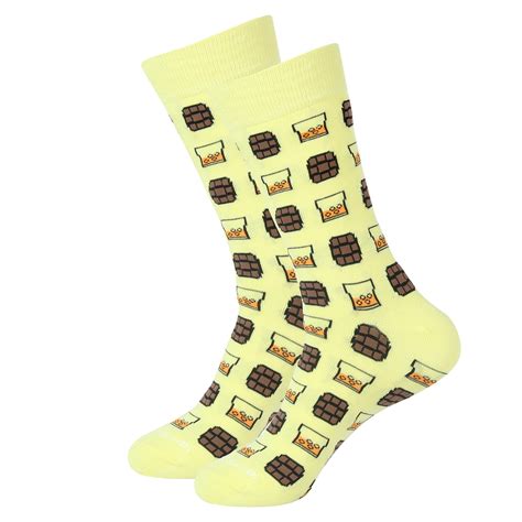 Yellow On The Rocks Socks Barrel Down South