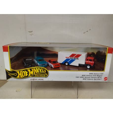 Bre Set X Datsun Datsun Sentra Sakura Sprinter Hot Wheels Premium Bcn Stock Cars