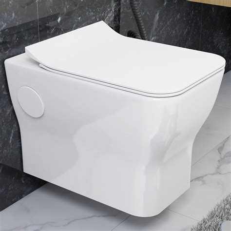 Plantex Platinium Ceramic Wall Hung Western Toilet Water Closet