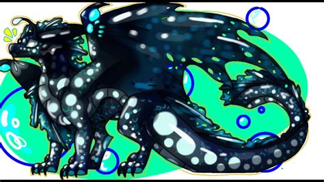 Angler Fish dragon | Speedpaint | WoF OC - YouTube
