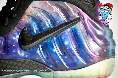 Nike Air Foamposite Pro 'Galaxy' Customs By Smooth Tip - SneakerNews.com