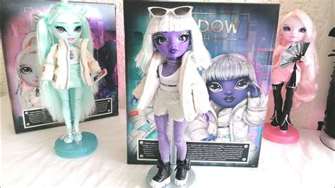 Shadow High Dia Mante Doll Unboxing And Review Rainbow High Youtube