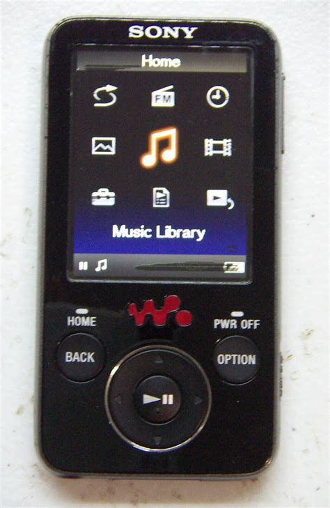 Sony Walkman Nwz E F Gb Digital Media Mp Player Black Works