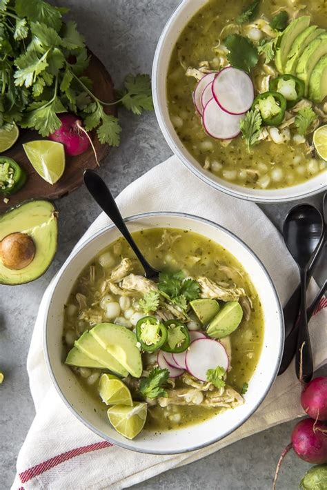 Hearty Pozole Verde Recipe Yellowblissroad