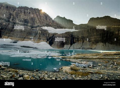 Upper Grinnell Lake, Glacier National Park, near Kalispell, Montana ...