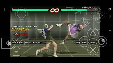 ZC Alisa Combo 5 Tekken 6 PSP With Walls YouTube