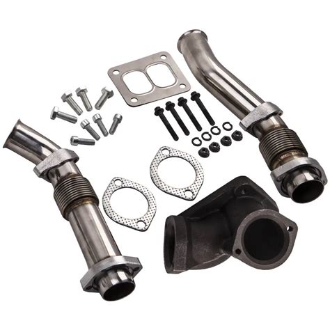 Bellowed Up Pipes Housing Turbo Pedestal For Ford 7 3L Powerstroke 1994