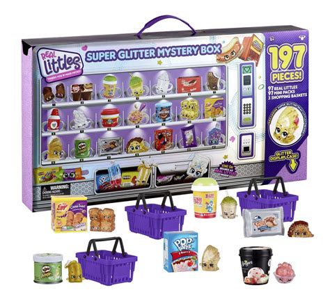 Shopkins Real Littles Super Glitter Mystery Box With 197 Pieces