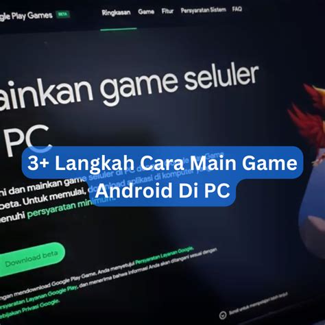 3 Langkah Cara Main Game Android Di PC