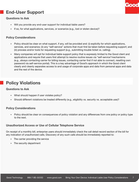 Byod Policy Template For Healthcare