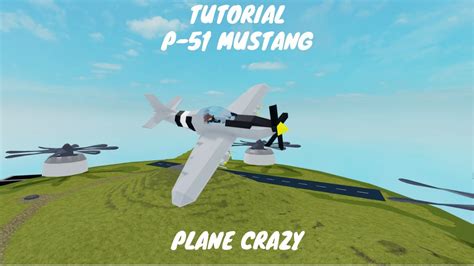 P 51 Mustang Plane Crazy Tutorial YouTube