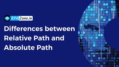 Differences Between Relative Path And Absolute Path Rpazone