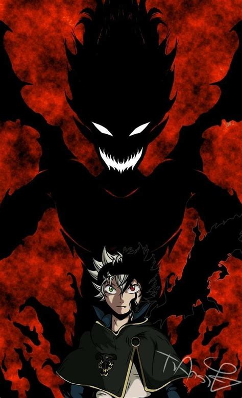 Black Clover For Mobile Phone Tablet Computer And Other Devices And