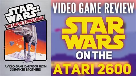 Star Wars Empire Strikes Back On Atari 2600 Review Youtube