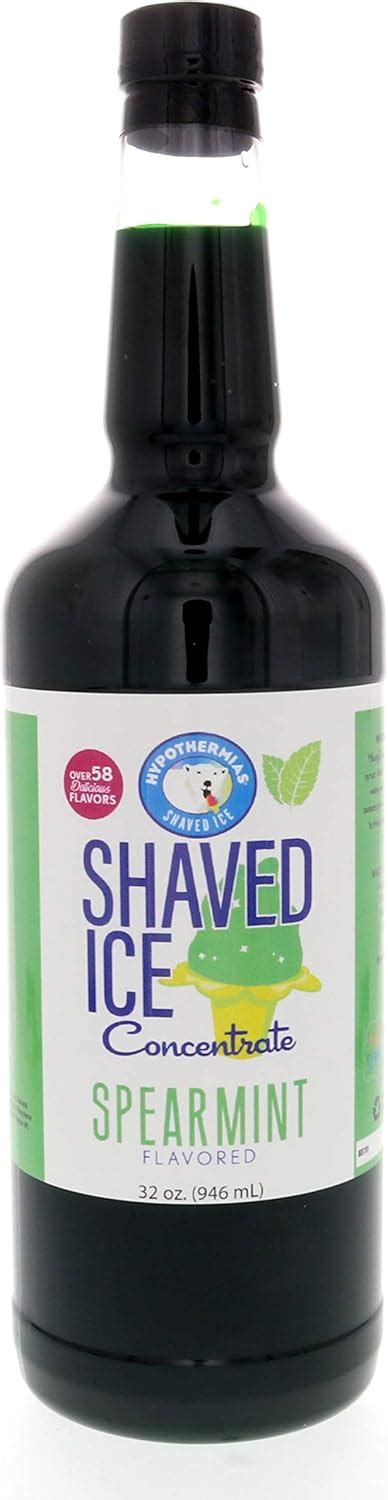 Shaved Ice And Snow Cone Syrup Flavor Concentrate Quart 32 Fl Oz Makes 8 Gallons Of Ready