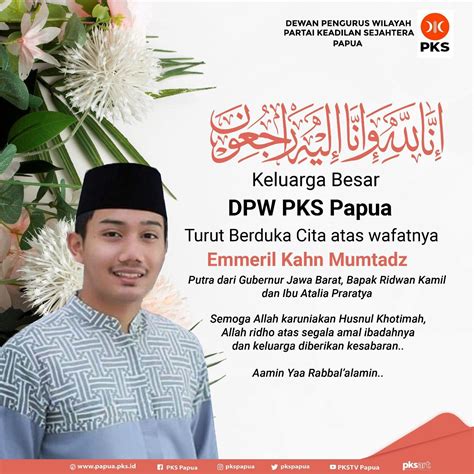 PKS Papua On Twitter Duka Cita Yang Mendalam Bapak Atas Dinyatakan