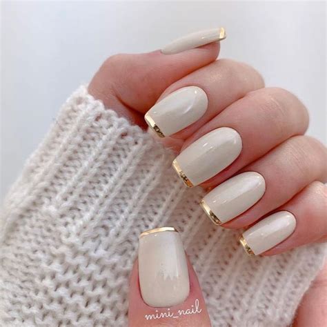 Dise Os De U As Para Mujeres Con Alma Dulce Y Creativas Gold Nails