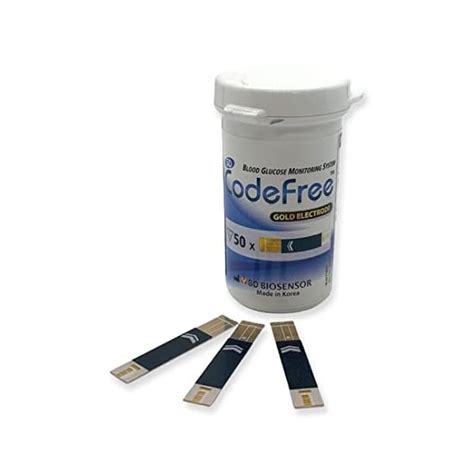 100 Strips SD Codefree Blood Glucose Monitor Monitoring Test Testing