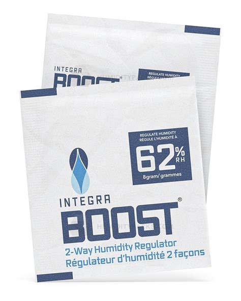 Integra Boost Humidity Control Packs 8 Grams - 62%