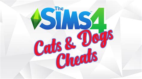 Sims 4 Cats and Dogs Cheats - MiCat Game