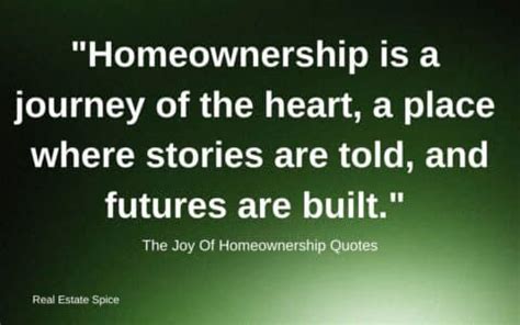 Quotes About Homeownership And Buying A House