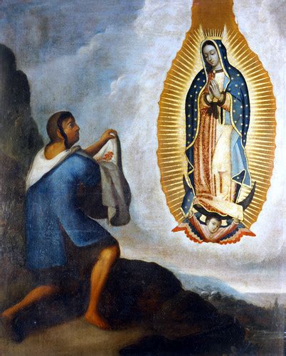 Tercera aparición de la Virgen de Guadalupe a Juan Diego Mediateca INAH