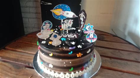 Kue Ultah Luar Angkasa Cake Tofer Cake Prabumulih YouTube