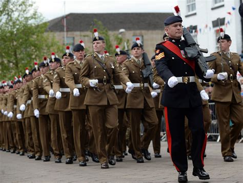 Photos: Royal Regiment of Fusiliers 2nd Battalion Freedom Parade in Warwick - CoventryLive