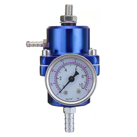 Aluminum Adjustable Fuel Auto Pressure Regulator With Psi Oil