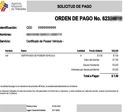 Certificado De Grav Menes Online Gu A Ecuador