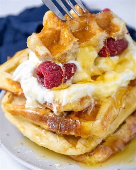 Copycat Eggo Waffle Recipe - Everyday Eileen