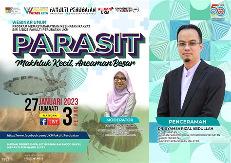 Webinar Umum Program Memasyarakatkan Kesihatan Rakyat Siri