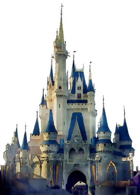 Magic Kingdom Park Epcot Sleeping Beauty Castle Cinderella Castle Png Download 10441446