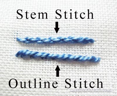 Outline Stitch Video Tutorial – NeedlenThread.com