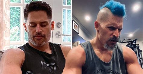 Joe Manganiello Sports New Color With His Mohawk — See The Look That