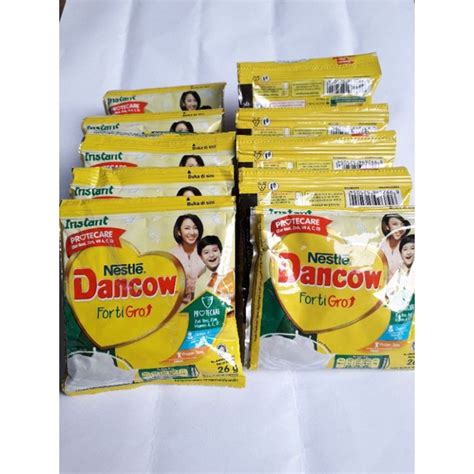 Jual Dancow Fortigro Instant Putih Sachet 10 Pcs X 26 Gr Shopee Indonesia