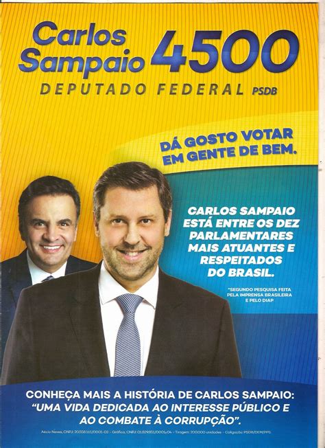 RICARDO ARAUJO FOTO JORNALISMO CARLOS SAMPAIO PSDB SP