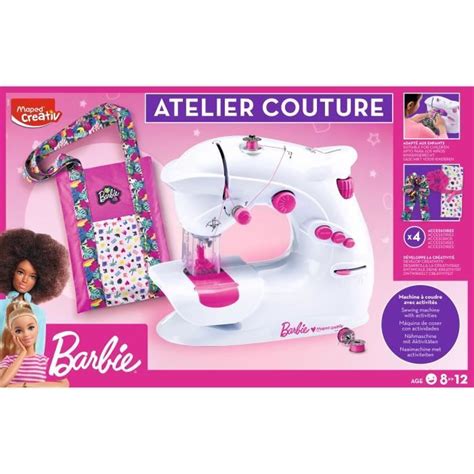 Bebeboutik Maped Creativ Machine à Coudre Barbie Kit Complet Pour