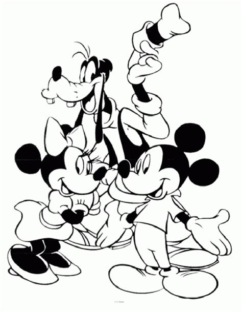 20 Free Printable Mickey Mouse Clubhouse Coloring Pages